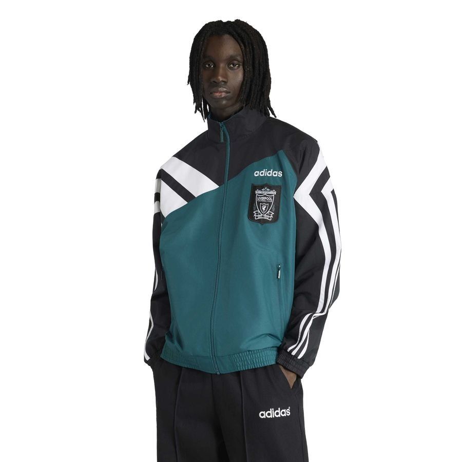 Liverpool Track Top Bringback 1995/96 - Rich Green/Black - Men's-SoccerKits Hub | Buy Soccer Jerseys Online